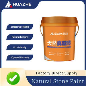 Revêtement <span class=keywords><strong>mural</strong></span> extérieur en pierre naturelle, peinture à effet pierre véritable, spray bicomposant écologique en acrylique décoratif - Product Image 2