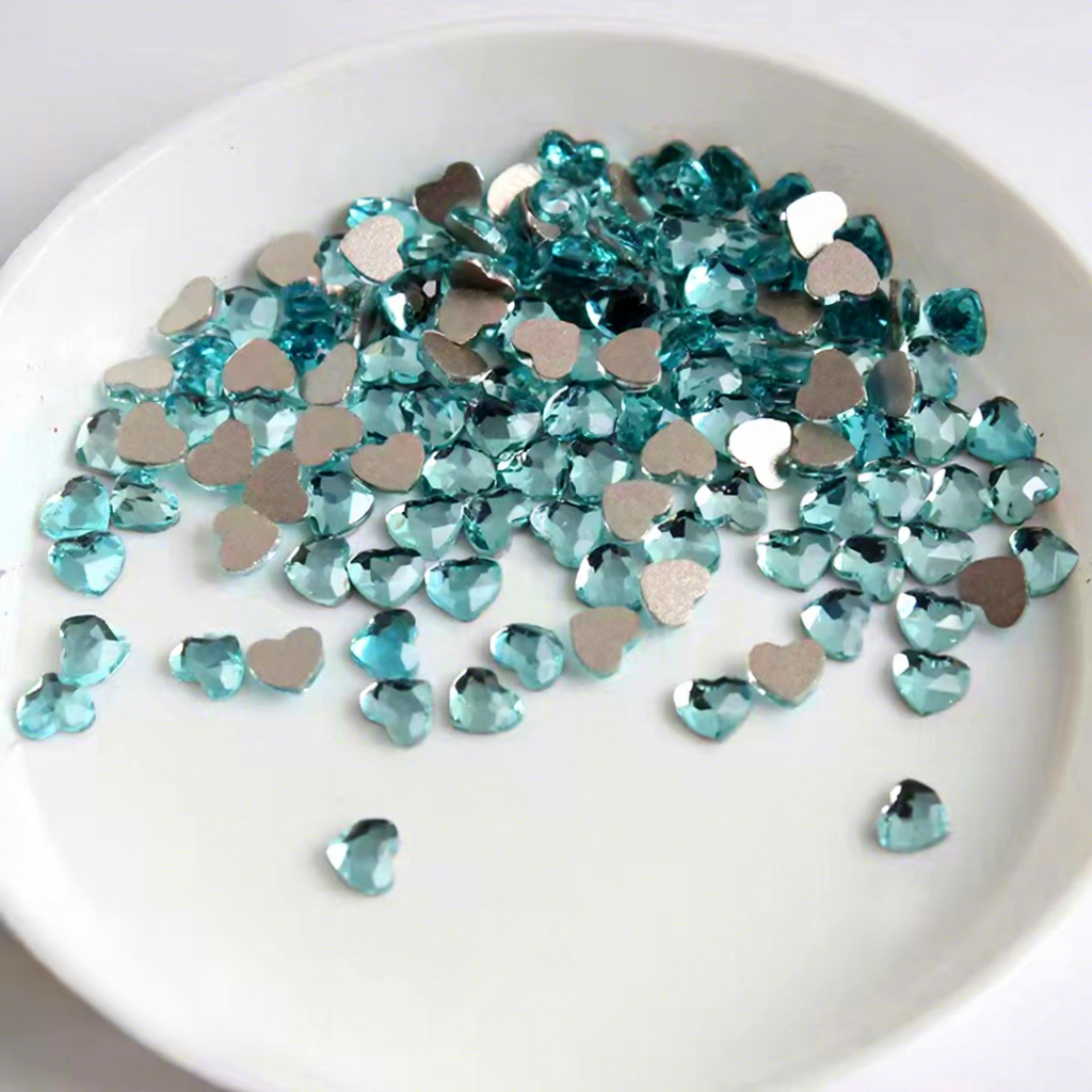coeur 3mm lac placid bleu