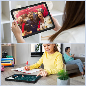 เคสแท็บเล็ตสำหรับ Samsung Galaxy Tab S9 <span class=keywords><strong>Plus</strong></span>/ S9 FE <span class=keywords><strong>Plus</strong></span> 12.4นิ้วเคสซิลิโคนกันกระแทกมีขาตั้ง X810/X818U - Product Image 6