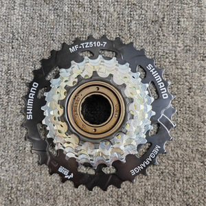 เฟืองหลังจักรยาน Shimano MF-TZ510-7 7 สปีด วัสดุอัลลอยด์สตีล ทนทาน สำหรับจักรยานเสือภูเขา - Product Image 1