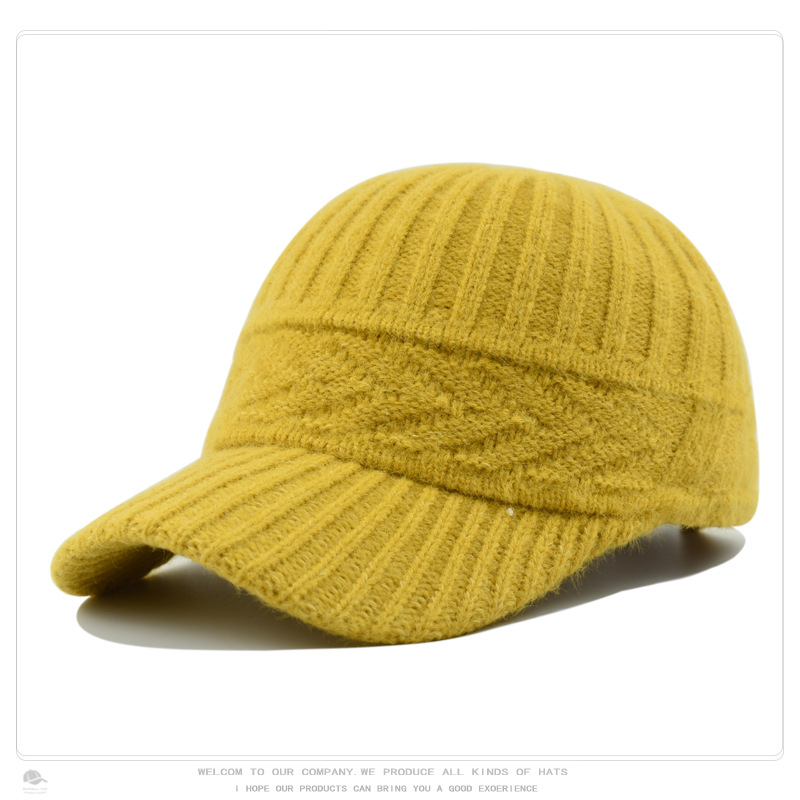 Yellow#knitted hat