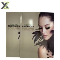 Impression de brochures et catalogues personnalisés pour cosmétiques et cils, papier A5, reliure parfaite, couverture souple
