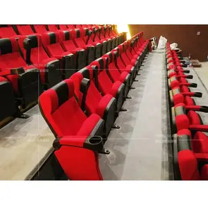Fauteuils Voor EEN Cinema zitplaatsen dubbele, vaste cinema zitplaatsen stoel met bekerhouder, cinema stoelen rustieke