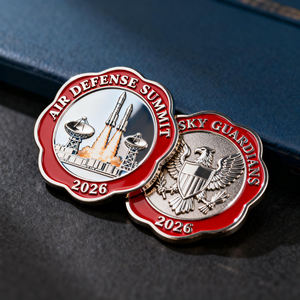 Pièces de monnaie commémoratives personnalisées du fabricant, grandes pièces de monnaie de défi 3D 2D en métal, souvenirs, conception de pièces de monnaie commémoratives, impression UV, pièces de monnaie de collection personnalisées - Product Image 1