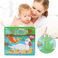 Großhandel Custom Magic Printing Weiche wasserdichte Baby PEVA Schwamm Schaum Baby pädagogische Bad Bücher für Kinder