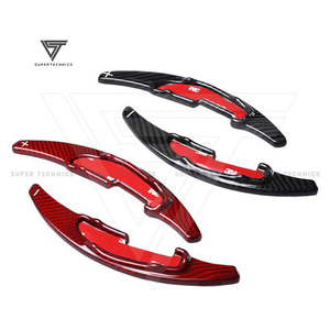 Palettes de changement de vitesse en fibre de carbone pour <span class=keywords><strong>BMW</strong></span> Série 2 F87 <span class=keywords><strong>M2</strong></span> 2016-2018 Garniture intérieure de voiture personnalisée - Product Image 1