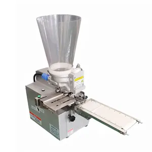 Table Type Dumpling Fried Gyoza Machine / Semi Automatic Dumpling Filling Shaping Machine