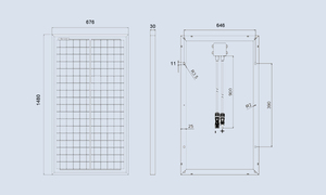Mono 110 W 36ell Panel Năng Lượng Mặt Trời Cho Năng Lượng Mặt Trời Giá Máy Bơm Trong Canada ZM Panel Năng Lượng Mặt Trời Giá Rẻ - Product Image 6