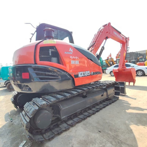 Goede Staat Originele Tweede Hand Rupsgraafmachine Kubota Kx185-3 Gemaakt In Japan Gebruikte Kubota Graafmachine Te Koop - Product Image 1