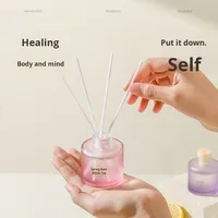 Diffuseur d'huiles essentielles cylindrique sans alcool, sans feu, artisanal, frais d'été, pour l'intérieur, désodorisant