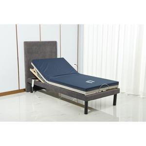 Konfurt Support <span class=keywords><strong>en</strong></span> <span class=keywords><strong>bois</strong></span> à lamelles Cadre <span class=keywords><strong>de</strong></span> <span class=keywords><strong>lit</strong></span> réglable avec <span class=keywords><strong>tête</strong></span> à distance et commande au pied - Product Image 6