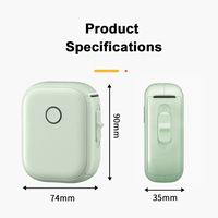 Mesin Pembuat Label Printer Thermal USB Mini Portabel OEM ODM Nirkabel P12 Printer Label Thermal Portabel Pabrik Asli