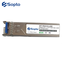 Émetteur-récepteur 1G BIDI SFP 1310nm/1550nm SMF 10km 20km 40km Simplex LC SC interface ODM 1.25G SFP Module