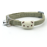 Collier de panda rouge de luxe pour animaux de compagnie collier de chien de chat mignon Occasions de Thanksgiving accessoires pour animaux de compagnie