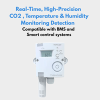 Moniteur de qualité de l'air intérieur en temps réel avec contrôle de la température et de l'humidité du CO2
