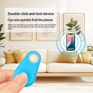 Traceur <span class=keywords><strong>GPS</strong></span> anti-perte pour <span class=keywords><strong>porte</strong></span>-clés, <span class=keywords><strong>porte</strong></span>-clés Bluetooth en forme de goutte d'eau avec impression UV, recherche en intérieur et alimentation par piles - Product Image 4