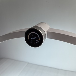 Lámpara de <span class=keywords><strong>Media</strong></span> <span class=keywords><strong>Luna</strong></span> de Nuevo Diseño para Mesa de Manicura, 180 Grados, con Pantalla Táctil, Luz LED de <span class=keywords><strong>Media</strong></span> <span class=keywords><strong>Luna</strong></span> - Product Image 3