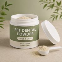 Poudre dentaire OEM pour chiens et chats, formule personnalisée sous marque privée, fournisseur en gros
