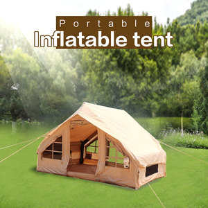 Gonflable Maison <span class=keywords><strong>Tente</strong></span> TPU Air Pôle Hôtel Resort Désert <span class=keywords><strong>Camping</strong></span> <span class=keywords><strong>Tente</strong></span> 1 Chambre 1 Salon Cottage d'oxford 3-4 Personnes - Product Image 5