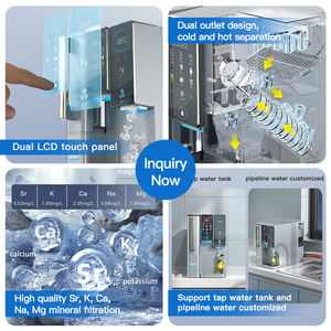 2025 nouveau distributeur de purificateur d'eau intelligent filtre systèmes d'eau Portable machine à glaçons ménage fabricant de crème glacée - Product Image 6