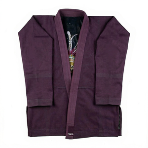 Kimono de BJJ Unisex Trimmy Morado, 100% Algodón, 400g, Corte Regular, Talla Adulto, Logotipo en el Manga Izquierdo, Impresión Digital Duradera, Ropa de Artes Marciales - Product Image 1