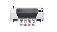 Imprimante DTF A3 automatique en gros à tête unique avec tête d'impression XP600/i3200-HD, machine d'impression multicolores