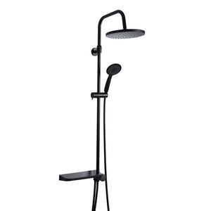 Usine Inoxydable Ensemble De Douche Haute Qualité Noir Pluie Plafond Système De Douche Multifonctionnel Abs Douche Robinet D'eau Ensemble - Product Image 2