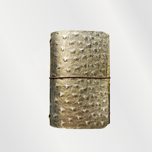 Cuaderno de Bolsillo de Cuero Sintético Croc PU, Mini Organizador Portátil A5, Agenda de Lujo, Material Escolar, Regalo para Camping - Product Image 3