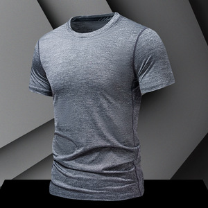 Nuova t-shirt a manica corta ad asciugatura rapida per il Fitness <span class=keywords><strong>abbigliamento</strong></span> sportivo top <span class=keywords><strong>stile</strong></span> <span class=keywords><strong>uomo</strong></span> manica corta - Product Image 5