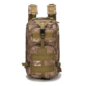 Mochila Táctica de Senderismo Deportiva de 30L, Impermeable, de Oxford, Camuflaje, para Entusiastas, Mochila 3P, Venta al por Mayor de Fábrica, Poliéster - Product Image 2