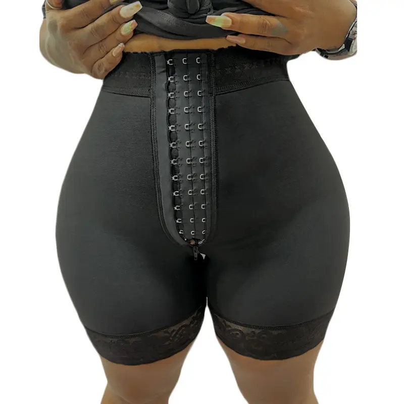Intiflower BL1093 grosir celana dalam pinggang tinggi pembentuk kontrol perut Bodysuit pinggang pelatih untuk wanita Postpartum
