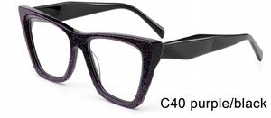 Armazones Ópticos Retro de Acetato de Alta Calidad con Combinación de Múltiples Colores, Último Modelo 2026 - Product Image 5