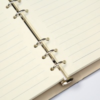 Papeterie de Bureau Personnalisée Planificateur Hebdomadaire Agenda Journaux Détachable A5 Cahier à Feuillets Mobiles Journal Personnalisé avec Logo