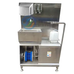 Neue elektrische automatische Kofferraum waschmaschine Kompakte Kunststoff ausrüstung für den Kaltwasser reinigungs prozess in landwirtschaft lichen Betrieben
