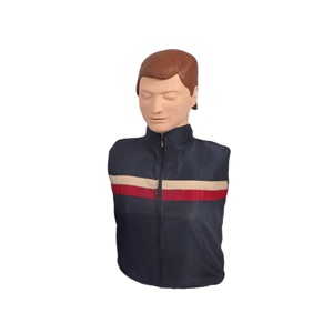 Mannequin de formation RCP demi-corps CZY, modèle humain en PVC simple pour la formation en premiers secours et l'enseignement en auto-école - Product Image 1