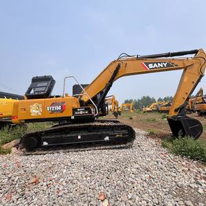Prix avantageux, excavatrice sur chenilles SANY 215 d'occasion, entièrement d'origine, garantie 2 ans, état quasi neuf, moteur et engrenages inclus. - Product Image 1