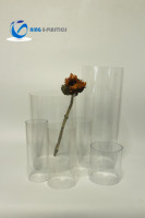 Ning E-Plastics Tube acrylique givré personnalisé Tube givré