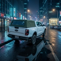Cubierta de lona suave, gruesa, impermeable y resistente a la abrasión para Ford Ranger, cubierta universal para la caja de la camioneta
