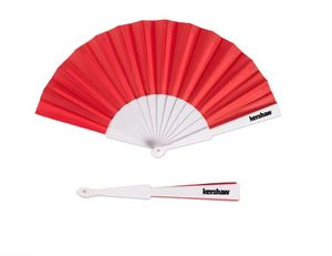 Abanicos Plegables de Poliéster de 33 cm, Abanicos Personalizables con Logotipo, Abanicos en Blanco para Sublimación - Product Image 5