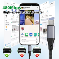 Câble USB Type C WISTAR 2026 pour Android, câble de charge rapide USB, chargeur rapide pour téléphone portable Android, câble de charge USB C