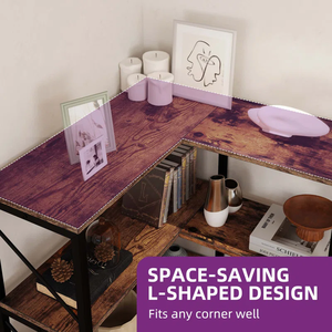 Estantería Esquinera de 5 Niveles Personalizable de Fábrica, Estante de Exhibición Grande, Ahorro de Espacio, Metal y Madera para Sala de Estar, Dormitorio, Baño, Almacenamiento - Product Image 5