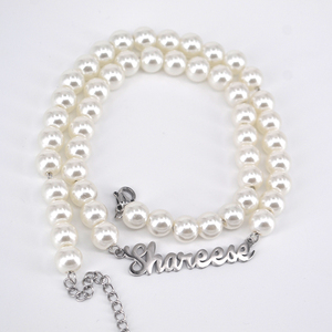 Colar de Pérola Personalizado com Nome Estilo Novo 2021 - Product Image 3