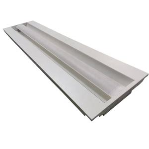 2管T8发光二极管灯槽面板顶灯，带运动传感器18W 40W T8办公室荧光管面板灯具 - Product Image 6