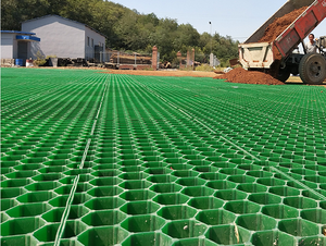 Grillage alvéolé en HDPE et PP pour allées, <span class=keywords><strong>stabilisateur</strong></span> <span class=keywords><strong>de</strong></span> <span class=keywords><strong>gravier</strong></span> perméable pour jardins et routes industrielles - Product Image 4