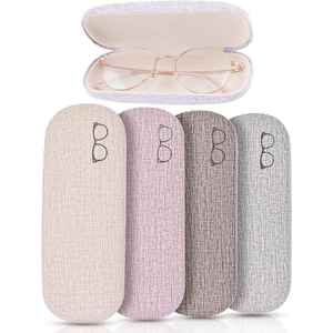 LOW Price Embossing Printing Low MOQ Luxury Eyewear <b>Glasses</b> Packaging Sunglasses Custom Logo Iron Hard <b>Case</b> Recycled Materials - Product Image 1