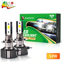 Ampoules de phare LED haute puissance NX11 27W 12V H1/H4/H11/H7 Tricolores