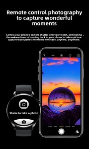 Reloj Inteligente para Hombre y Mujer, Monitor de Ritmo Cardíaco, Oxígeno en Sangre, Rastreador de Actividad Física, Llamadas por Bluetooth, Carga Inalámbrica, Silicona, Dispositivo Portátil para Contestar Llamadas - Product Image 5