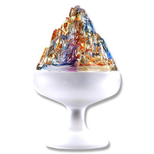 Миниатюрный горный держатель для благовоний Бошань-портативный хрустальный композит для путешествий - Product Image 1