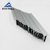 HVPAL HVPAL Mécanisme d'extension de table sous montage 50kg Guide coulissant pliable multi-sections robuste pour table de cuisine cachée