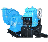 Pompe de dragage horizontale en alliage de Chine, équipement de pompage de sable horizontal unique pour la pompe centrifuge à gravier liquide terrestre